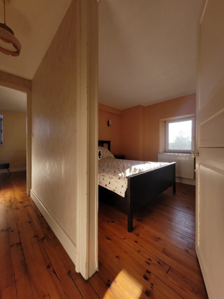 Three spacious bedrooms in the gite